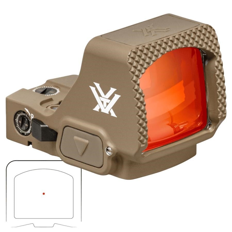 Vortex Defender-XL 5 MOA Leupold DPP Ultra Geniş Pencere Red Dot Nişangah Tan – DFXL-MRD5-T