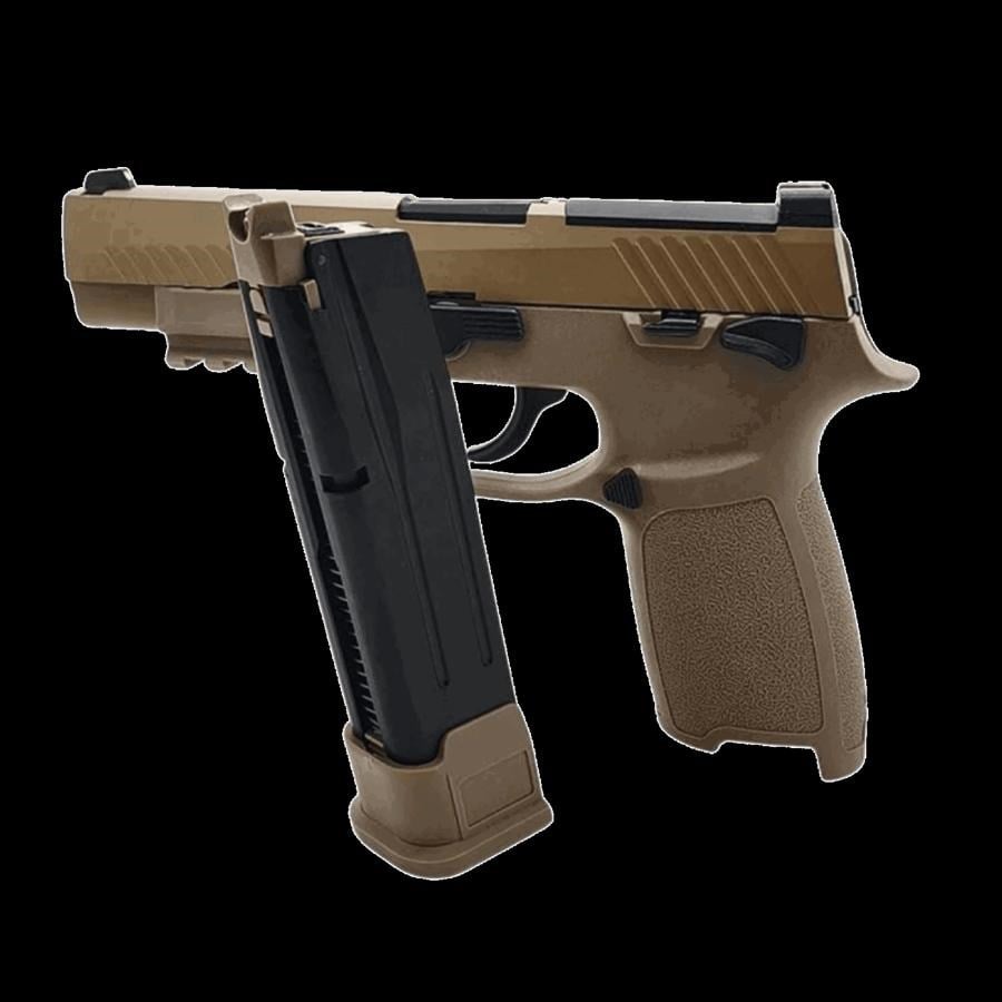 We AEG SIG P320 M17 Green Gas GBB Airsoft Tabanca (F17)  Seti - Tan