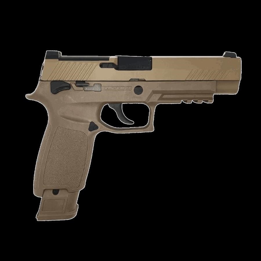 We AEG SIG P320 M17 Green Gas GBB Airsoft Tabanca (F17)  Seti - Tan
