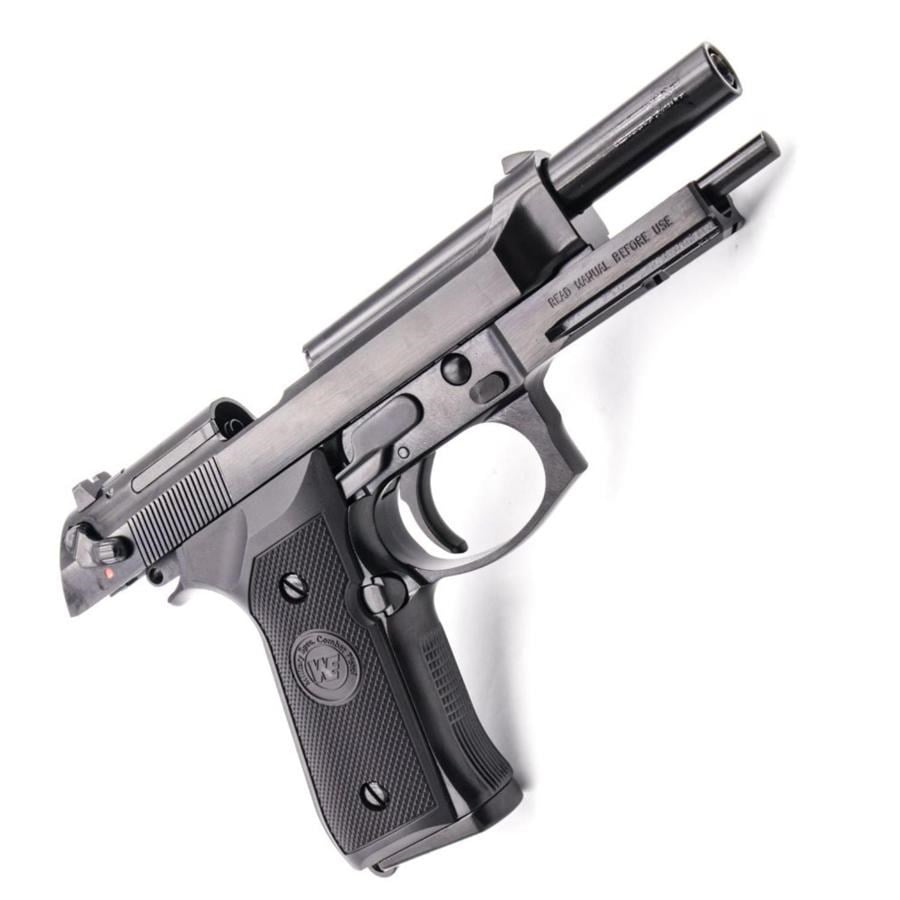 WE BERETTA M9A1 RAIL SIYAH GBB AIRSOFT TABANCA (WE-M012BOX-BK)
