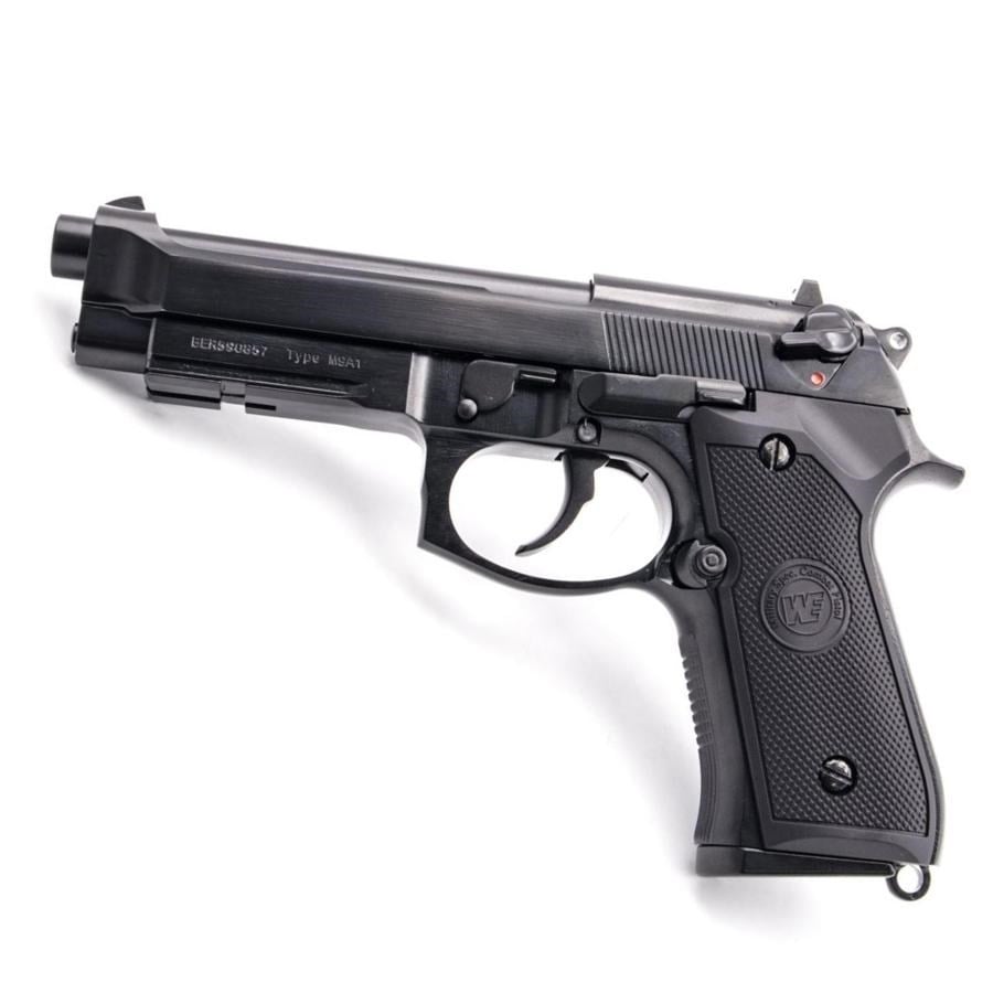 WE BERETTA M9A1 RAIL SIYAH GBB AIRSOFT TABANCA (WE-M012BOX-BK)