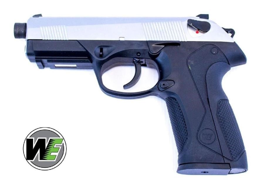 WE Bulldog Beretta PX4 Compact SILVER GBB Airsoft Tabanca (WE-D001-SV)