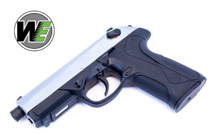 WE Bulldog Beretta PX4 Compact SILVER GBB Airsoft Tabanca (WE-D001-SV)