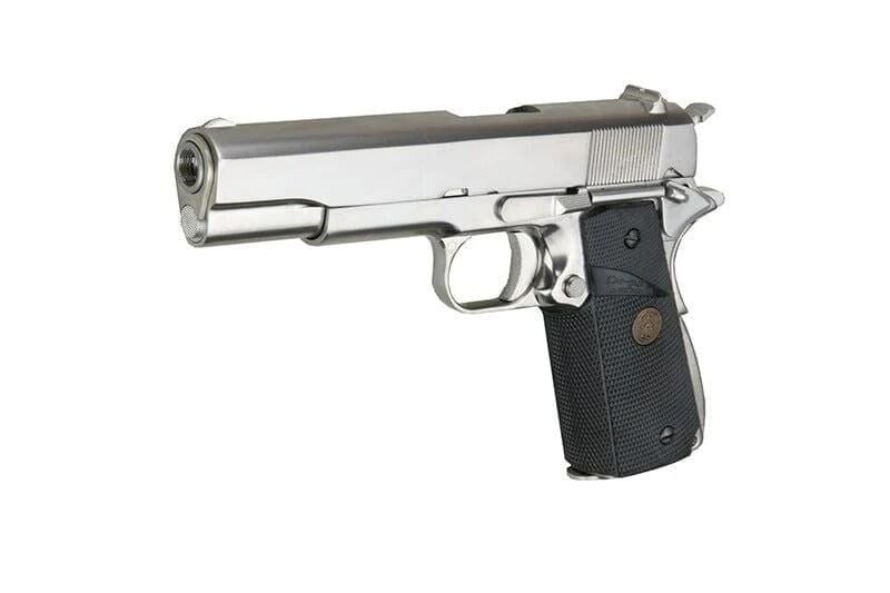 WE COLT 1911 A1 SILVER PRO GRIPS AIRSOFT TABANCA