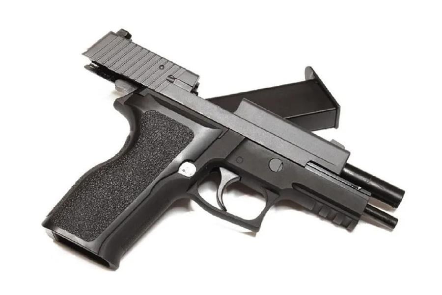 WE F226 E2 RAIL Siyah GBB Airsoft Tabanca