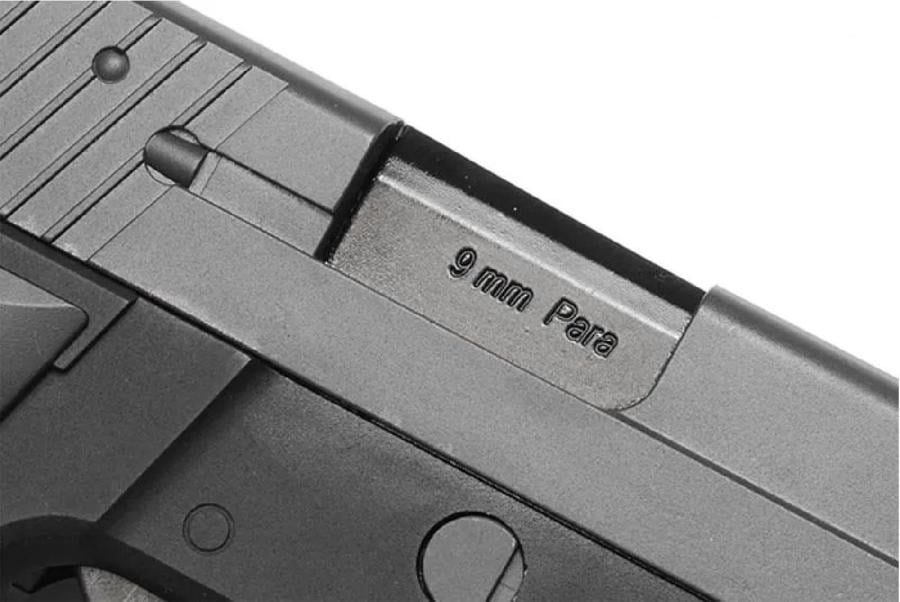 WE F226 E2 RAIL Siyah GBB Airsoft Tabanca