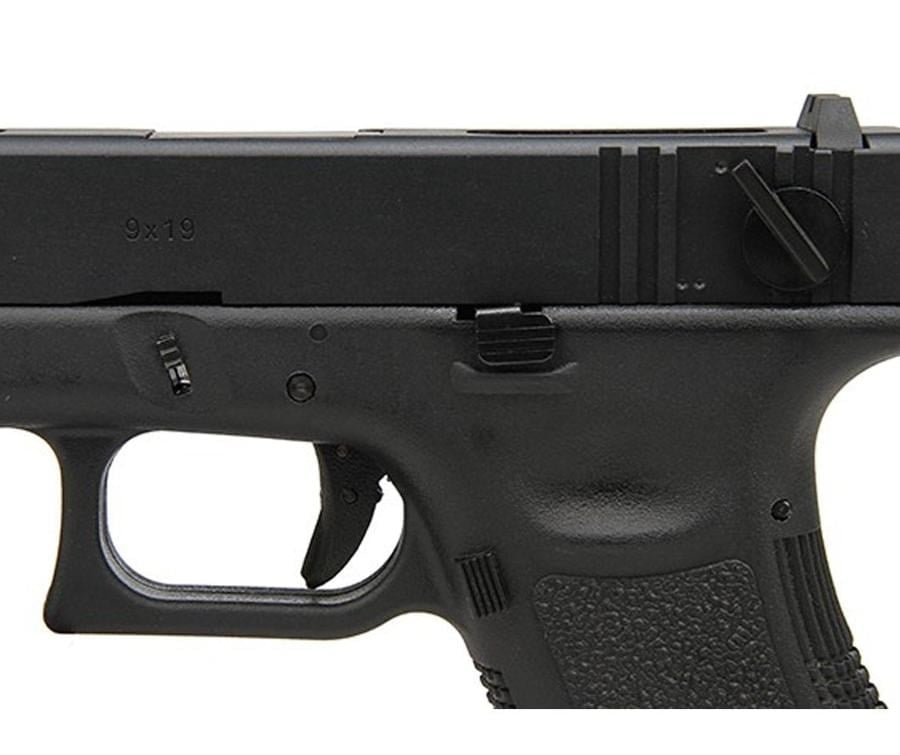 WE G18 Gen3 GBB Airsoft Tabanca Siyah