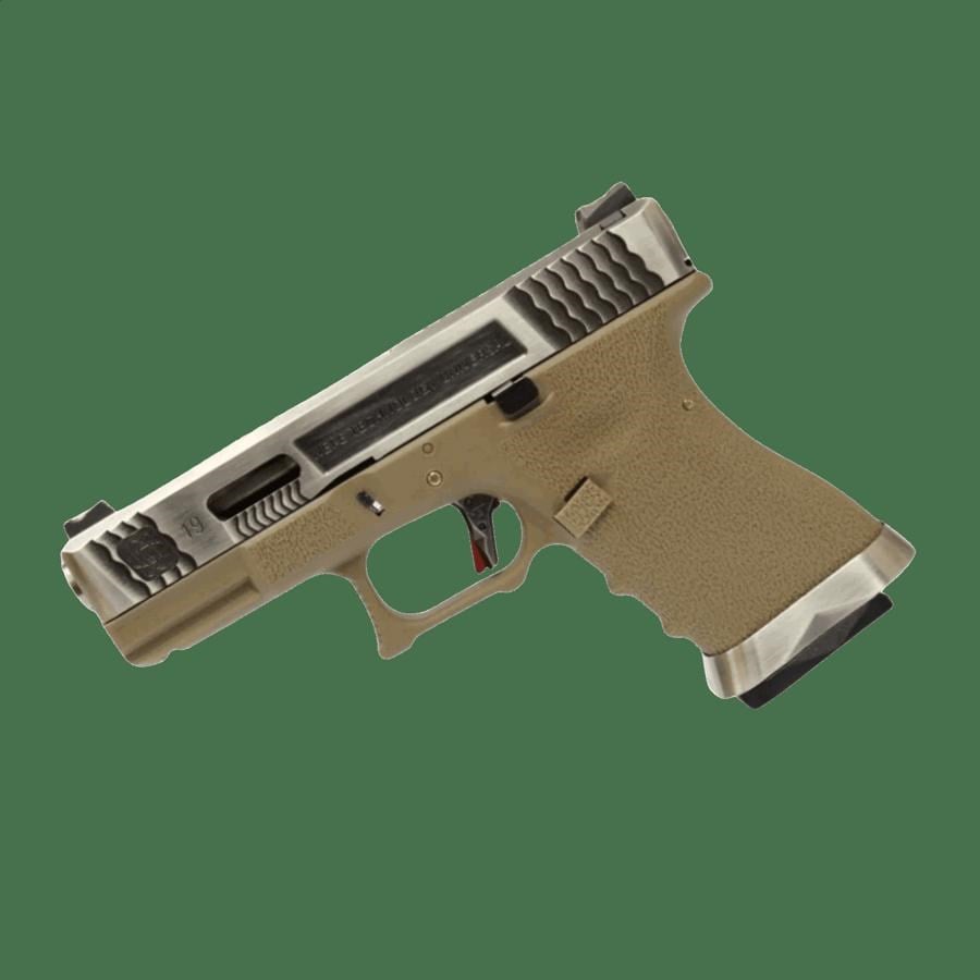 We G19 T8 GBB Aırsoft Tabanca Seti-Tan