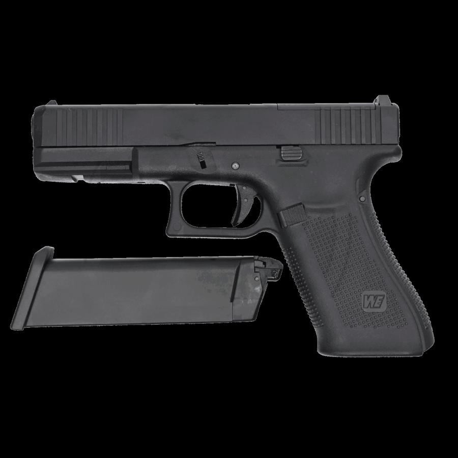 WE GLOCK G17 GEN5 MOS RMR REDDOT AYAKLI SIYAH GBB AIRSOFT TABANCA