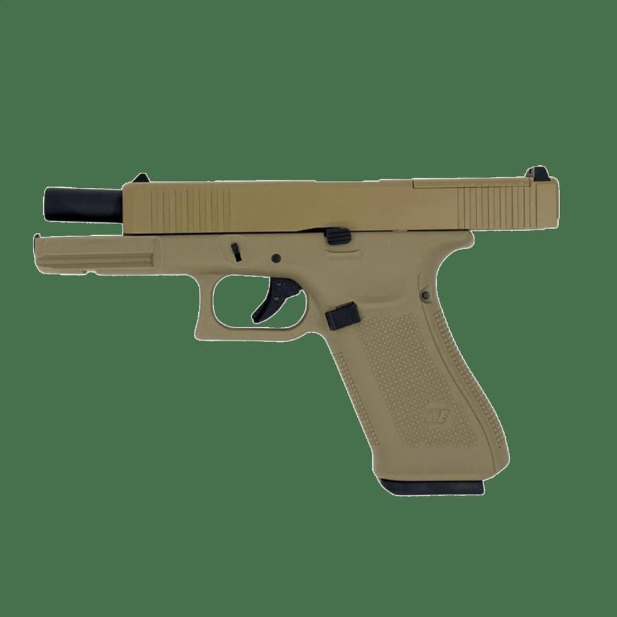 WE GLOCK G17 TAN GEN5 MOS RMR Ayaklı GBB Airsoft Tabanca Seti