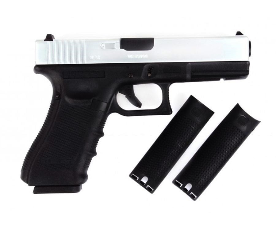 WE GLOCK G18C Gen4 Silver Airsoft Tabanca