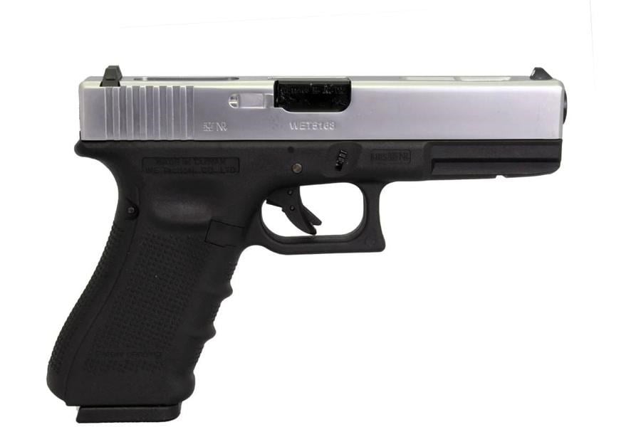WE GLOCK G18C Gen4 Silver Airsoft Tabanca