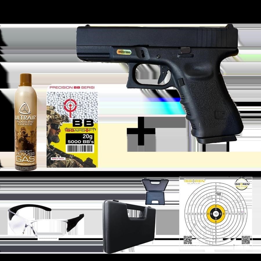 We Glock G19 GEN3 MOS RMR Reddot Yuvalı Aırsoft Tabanca Seti