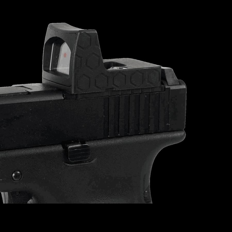 WE Glock G19X Gen5 MOS-RMR Red dot Yuvalı GBB Airsoft Tabanca Seti-Siyah