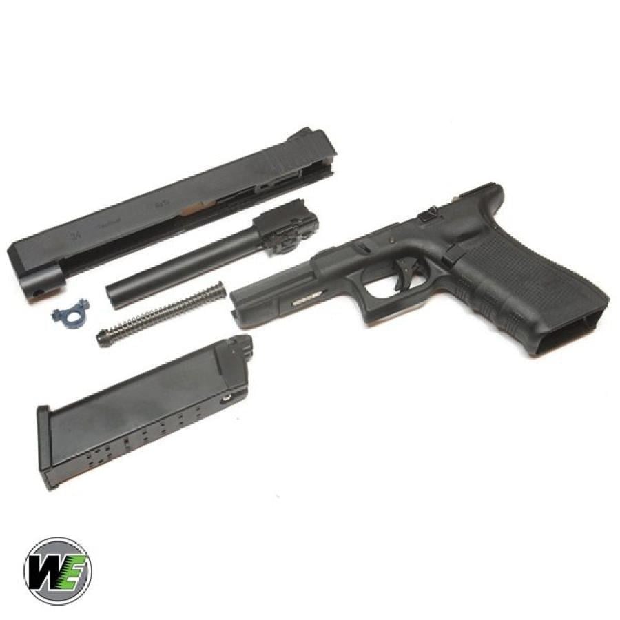 WE Glock G34 Gen4 Siyah GBB Airsoft Tabanca