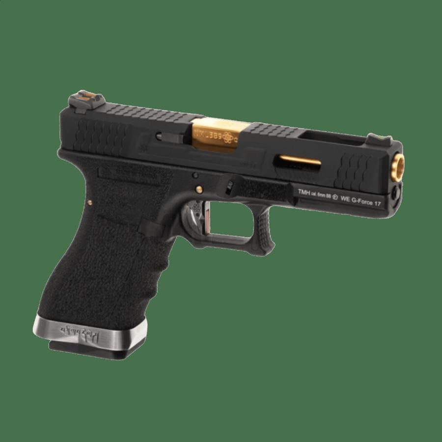 We Glock17 G17 T1 GBB Aırsoft Tabanca Seti