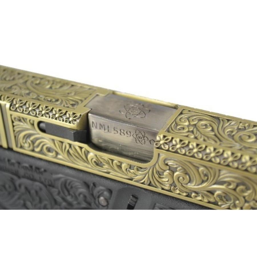WE Glock26 G26 ETCHED IVORY Bronze SE Gravürlü Glock Airsoft Tabanca