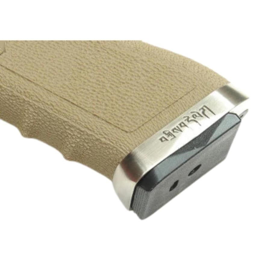 WE Glock34 G34 T10 GBB Airsoft Tabanca TAN Kızak / Silver Namlu /  TAN Gövde