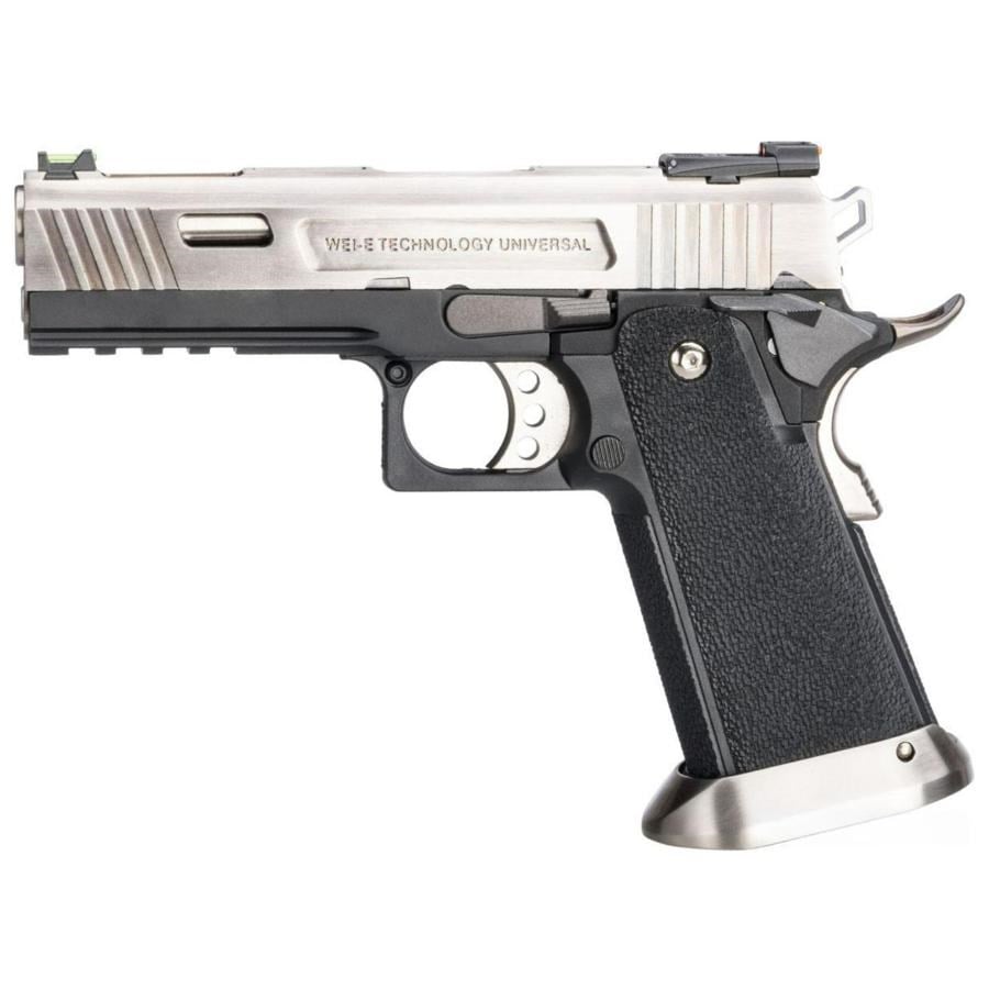 WE Hi-Capa 4.3'' ALL Silver GBB Airsoft Tabanca