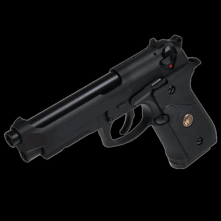 WE M9A1 Gen2 Full Metal Black Airsoft GBB Tabanca - SİYAH