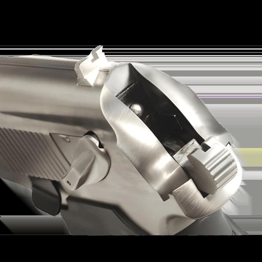 WE MAKAROV Susturuculu SILVER Airsoft GBB Tabanca Seti