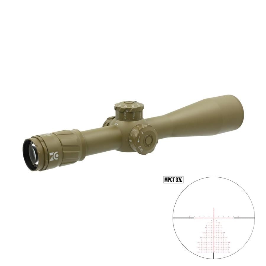 (ZCO) ZERO COMPROMISE OPTIC ZC527 5-27x56 MPCT3X FFP - FDE