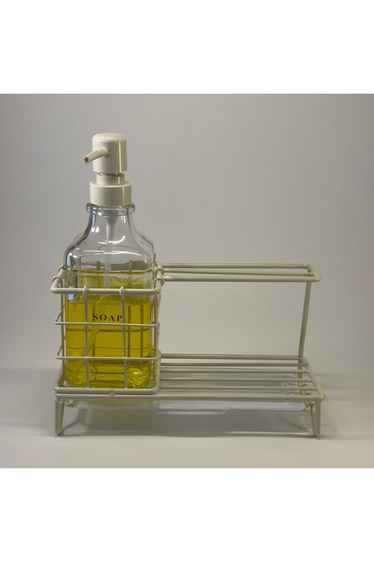 Metal Cam Sıvı Sabunluk (500ml)