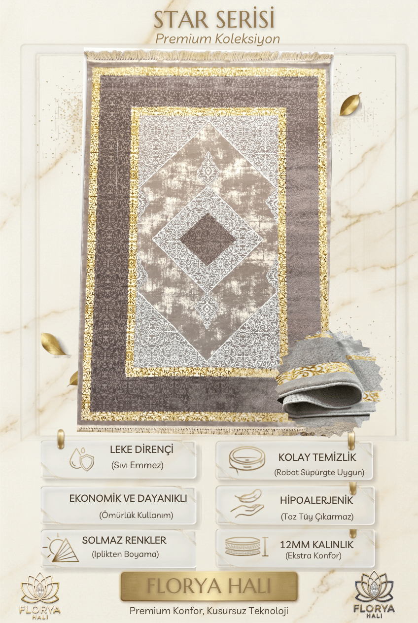 Florya Halı Star Koleksiyonu Desen Halı Model 34