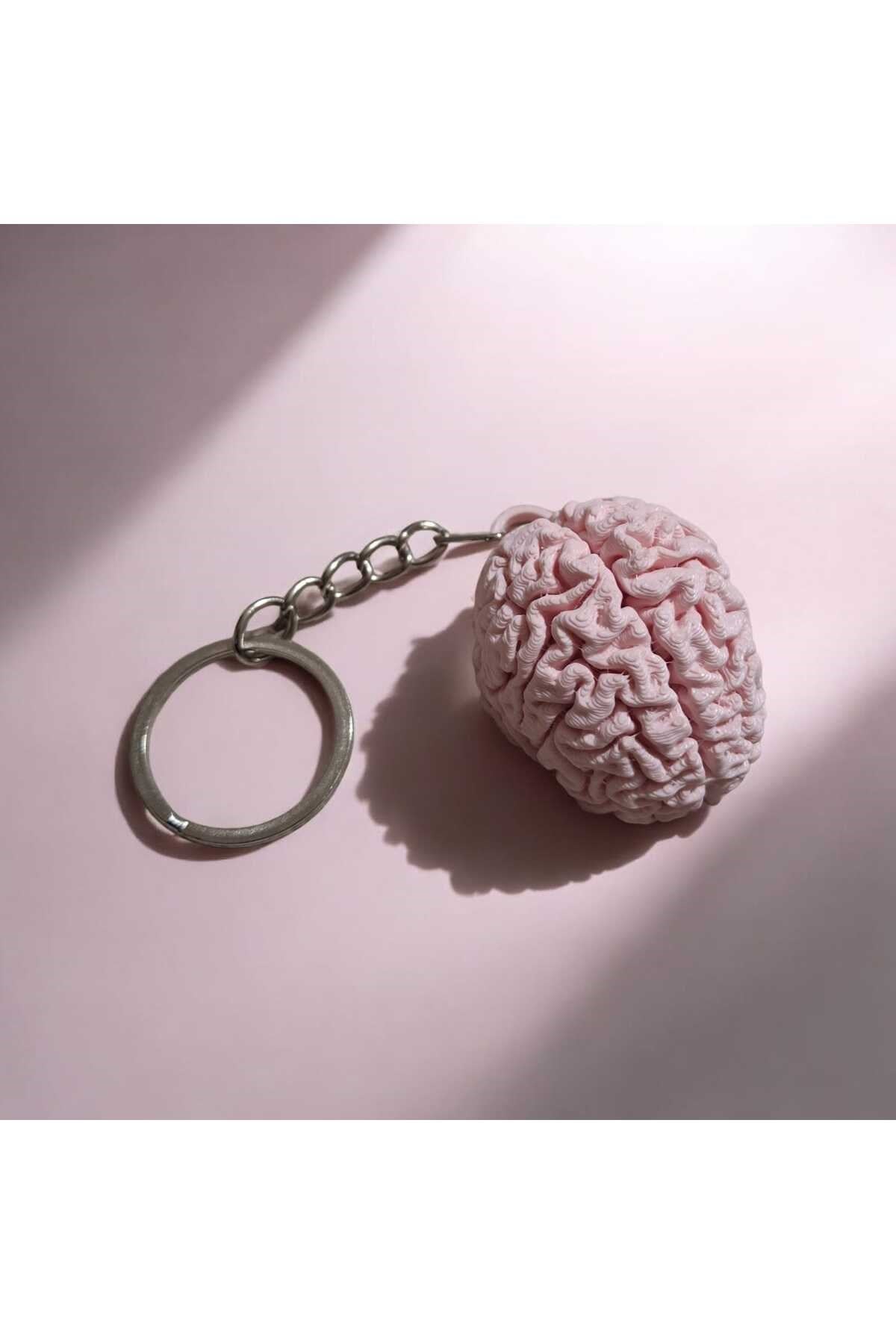 3D Baskı Beyin Use It Figürlü Anahtarlık – Eğlenceli & Farklı Tasarım