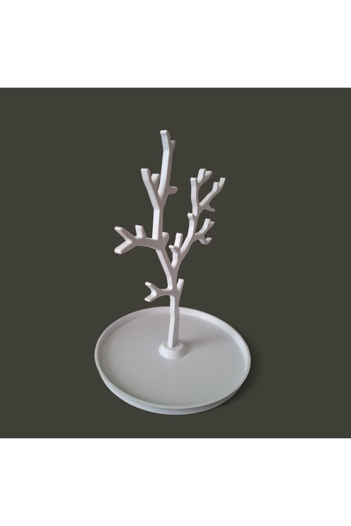 3D Baskı Takı Ağacı – Küpe, Kolye ve Bileklik Standı Düzenleyici