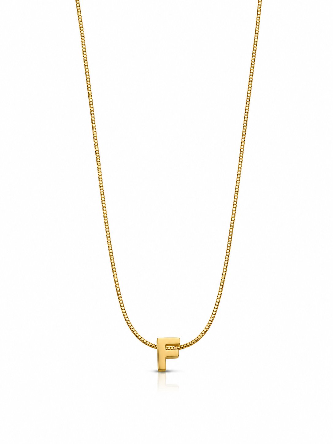 Gold-Çelik S Harf Kolye