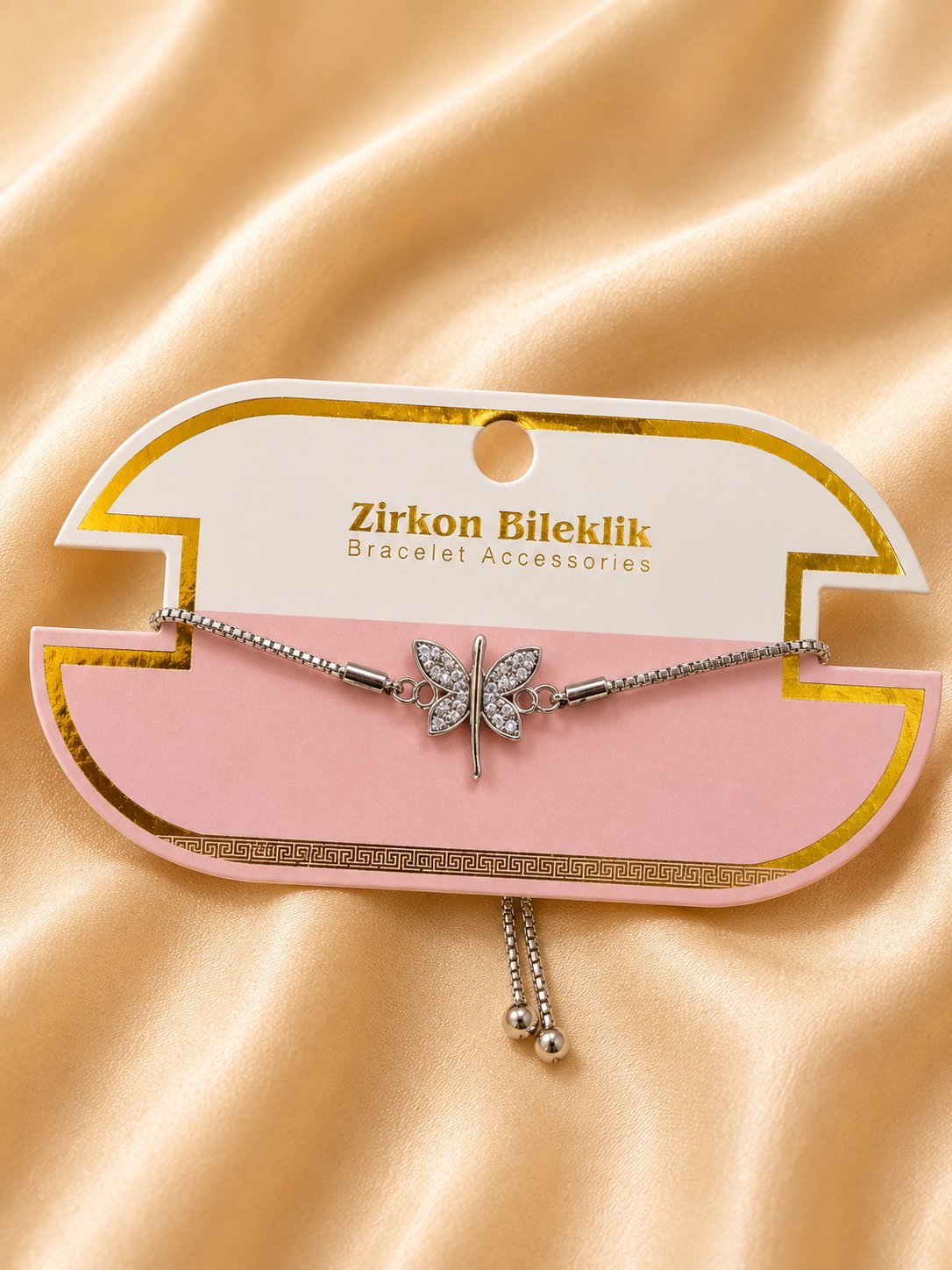 Zirkon Taşlı Bileklik