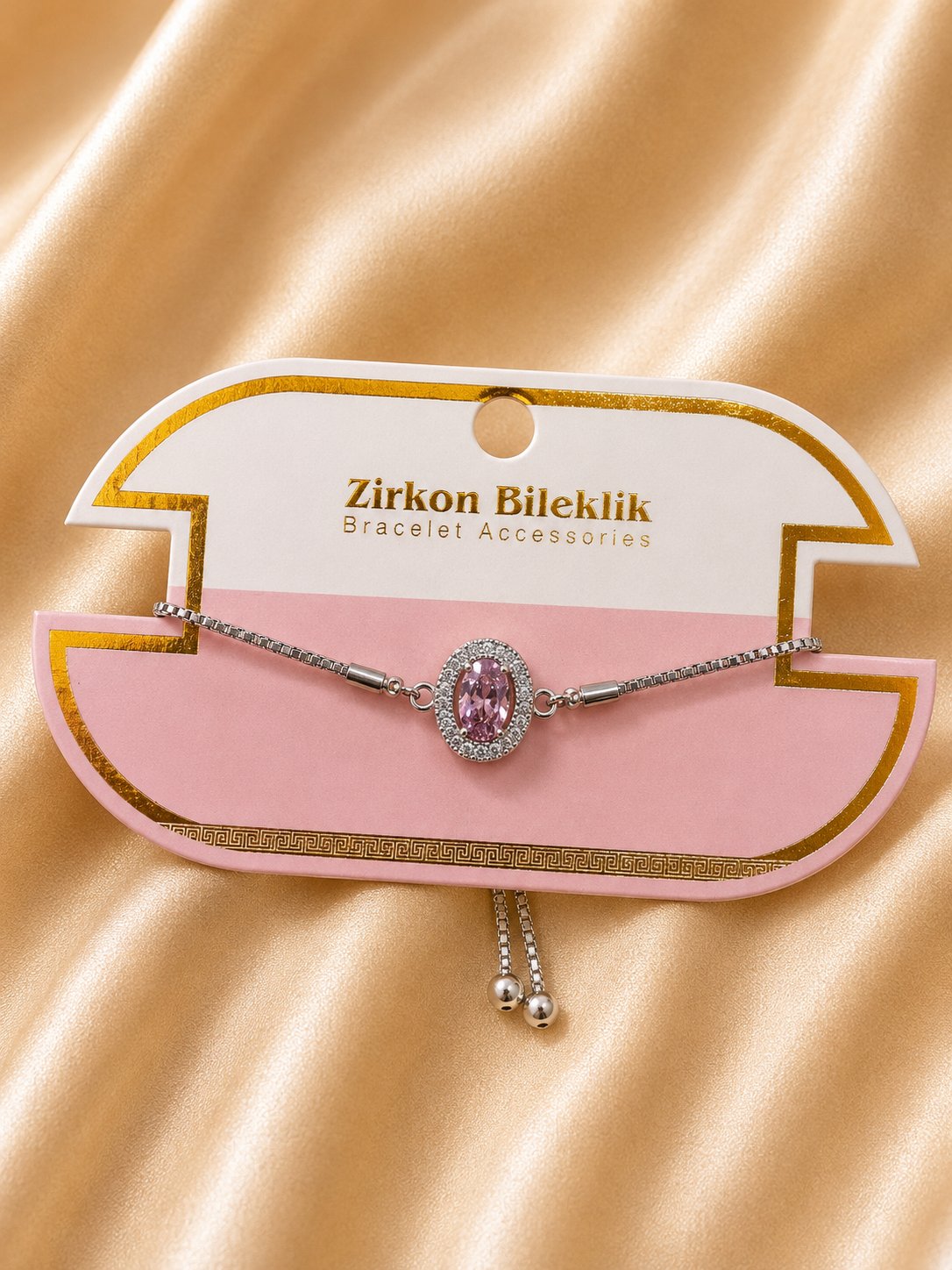 Zirkon Taşlı Bileklik