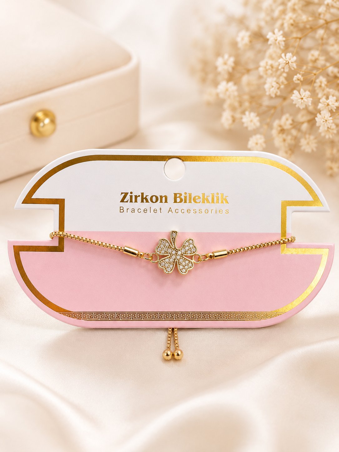 Zirkon Taşlı Bileklik