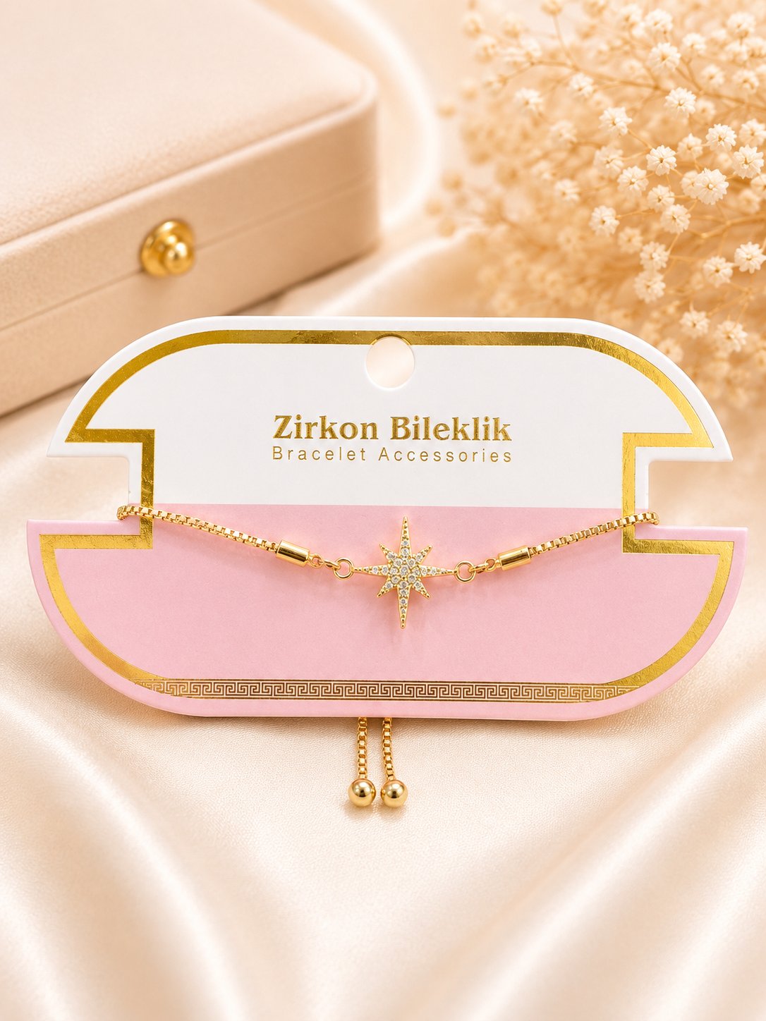 Zirkon Taşlı Bileklik