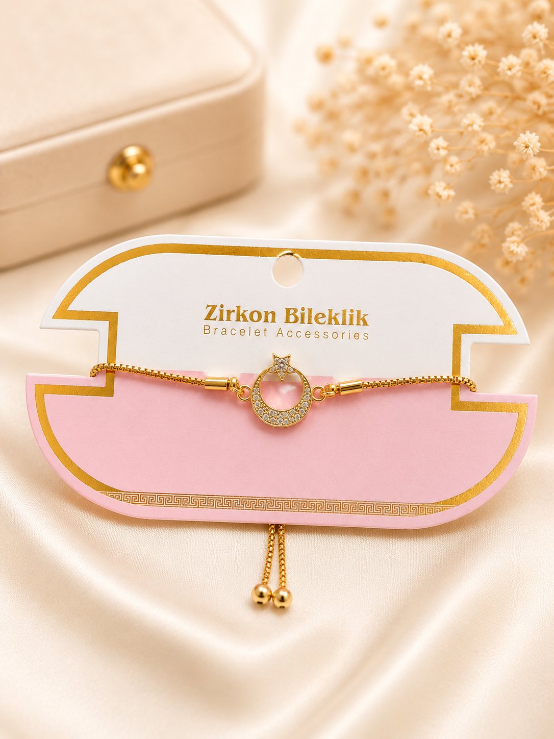 Zirkon Taşlı Bileklik