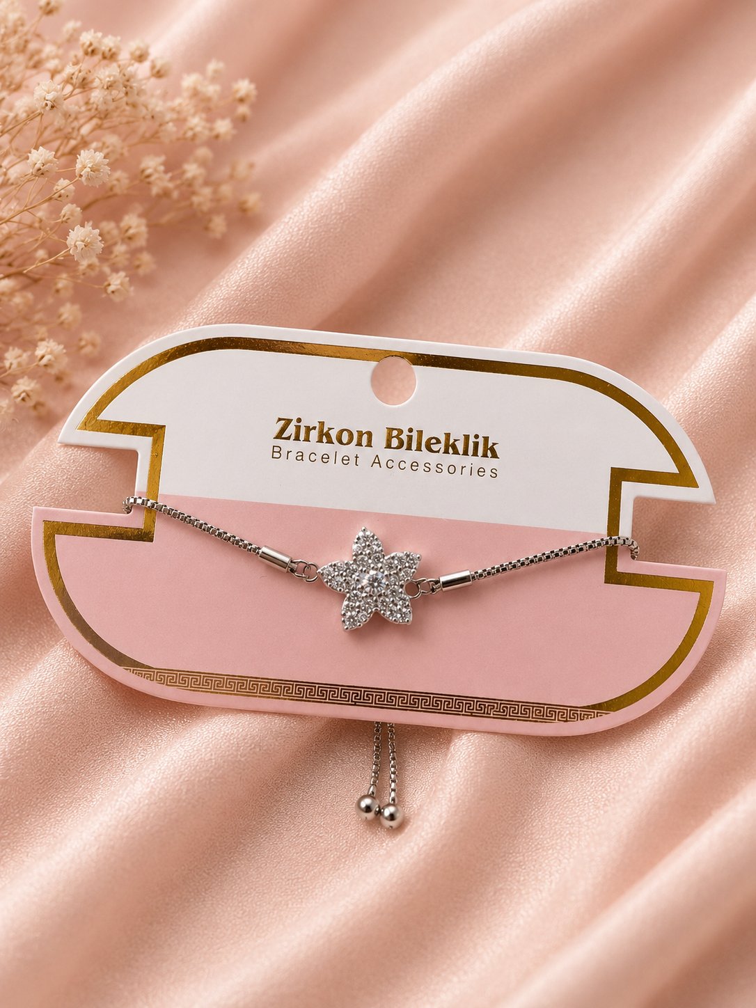 Zirkon Taşlı Bileklik