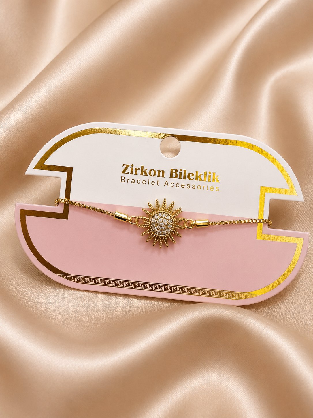 Zirkon Taşlı Bileklik