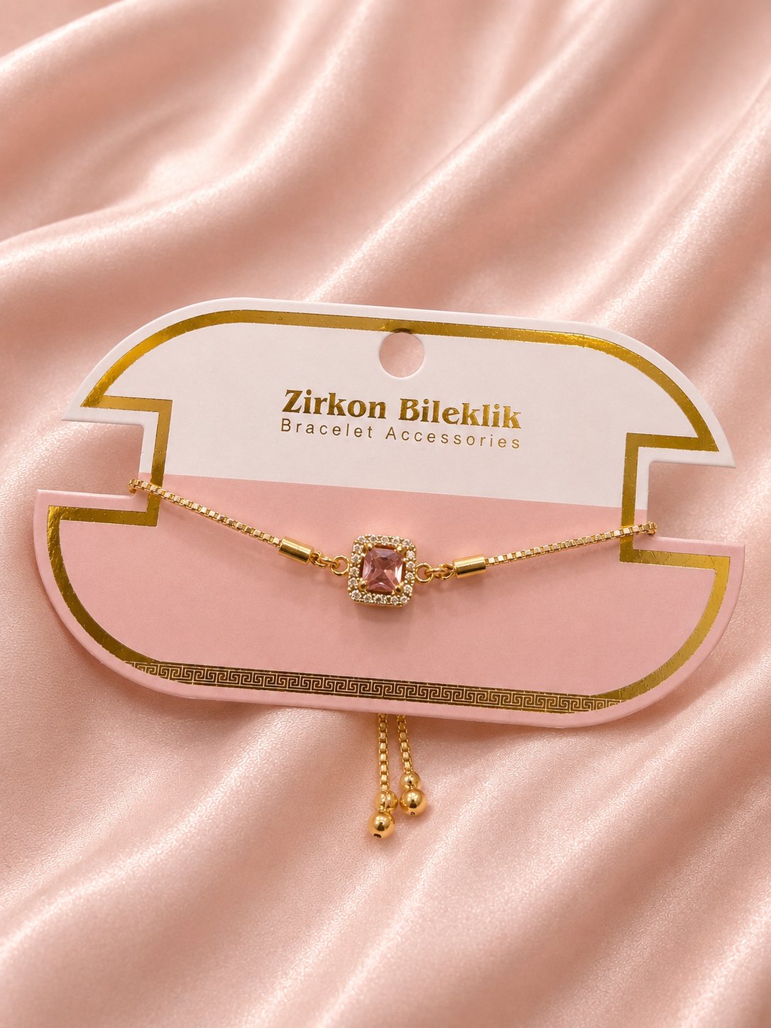 Zirkon Taşlı Bileklik