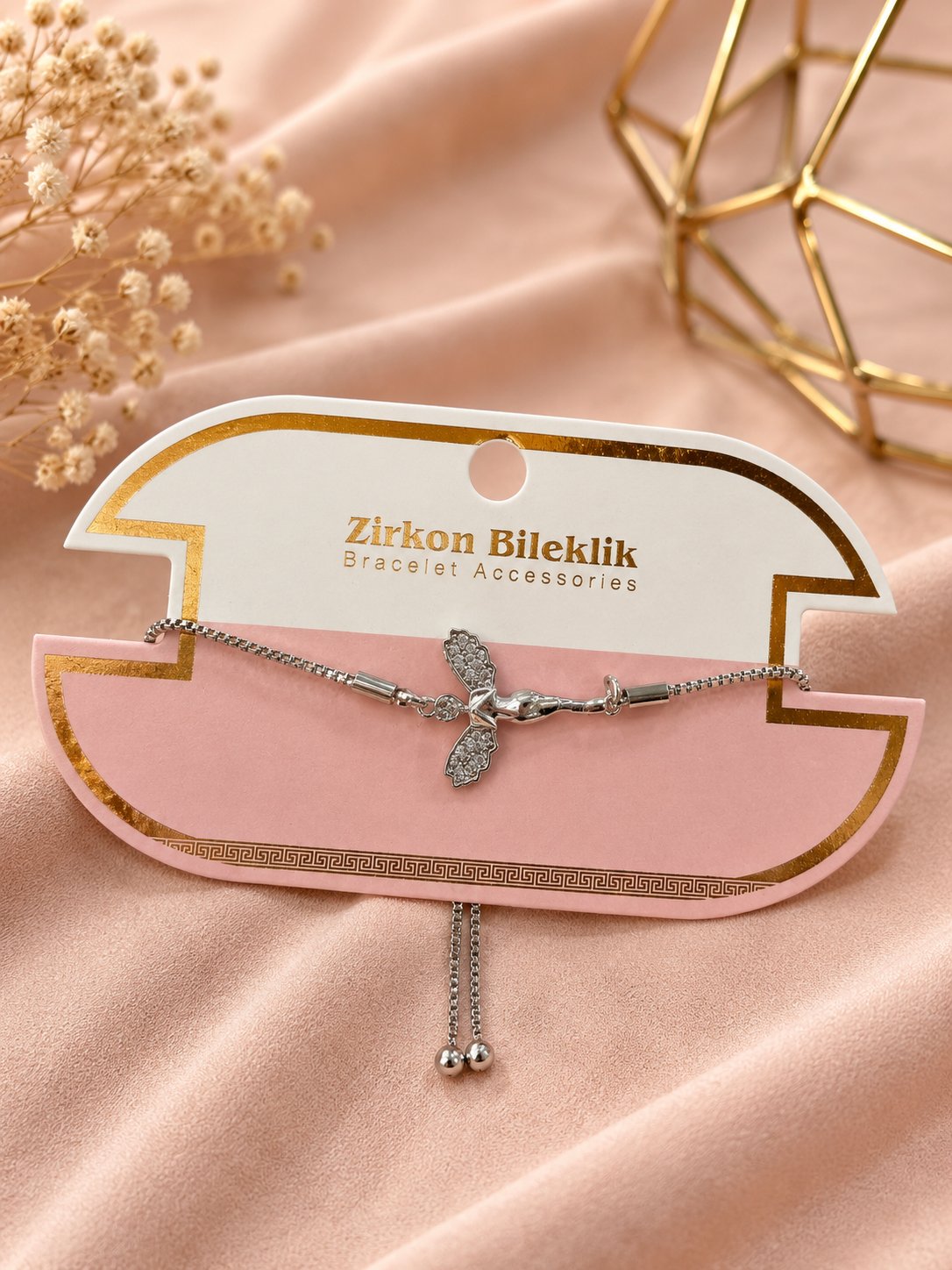 Zirkon Taşlı Bileklik
