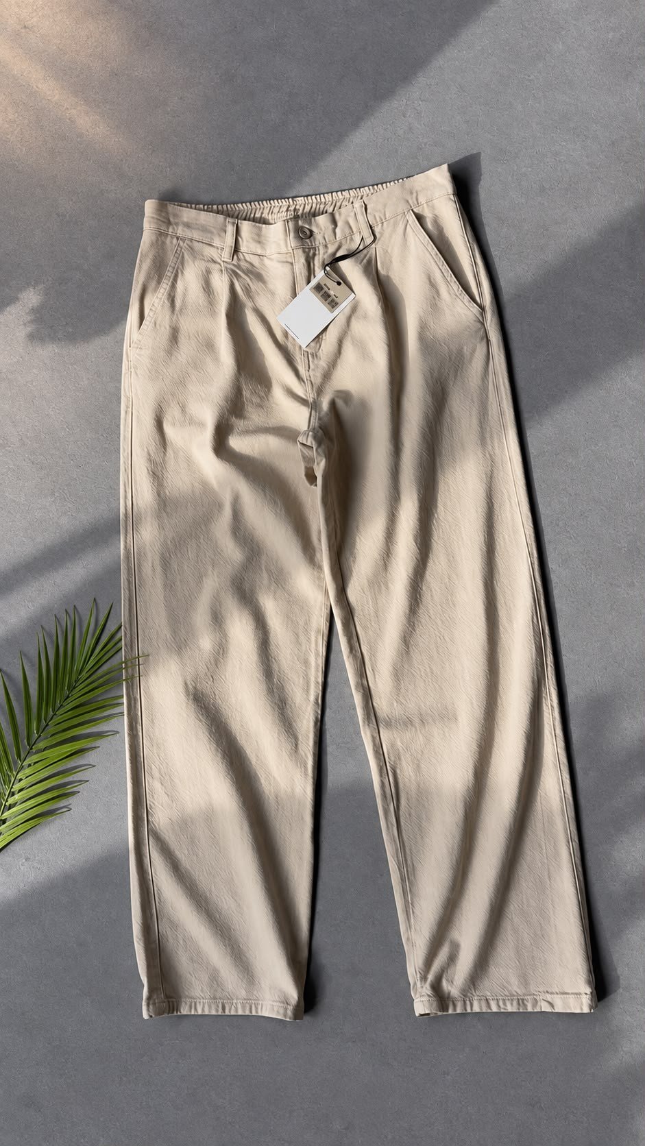 gabardin baggy pantolon