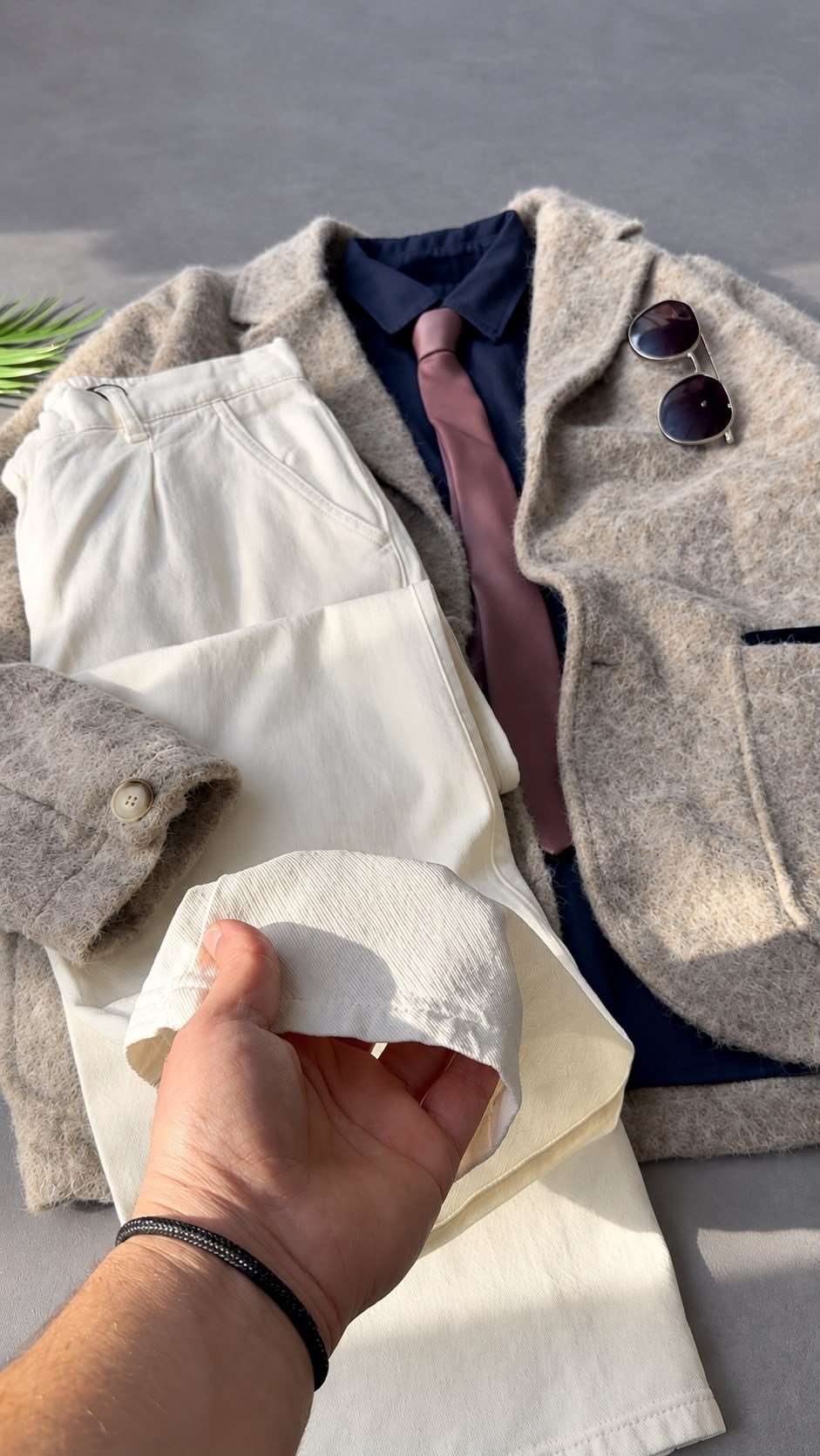 kaşe ceket gömlek gabardin pantolon