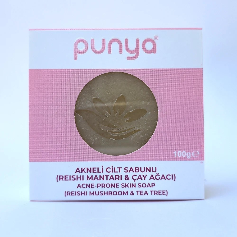 Punya Akne Eğilimli Ciltler için Arındırıcı Katı Sabun