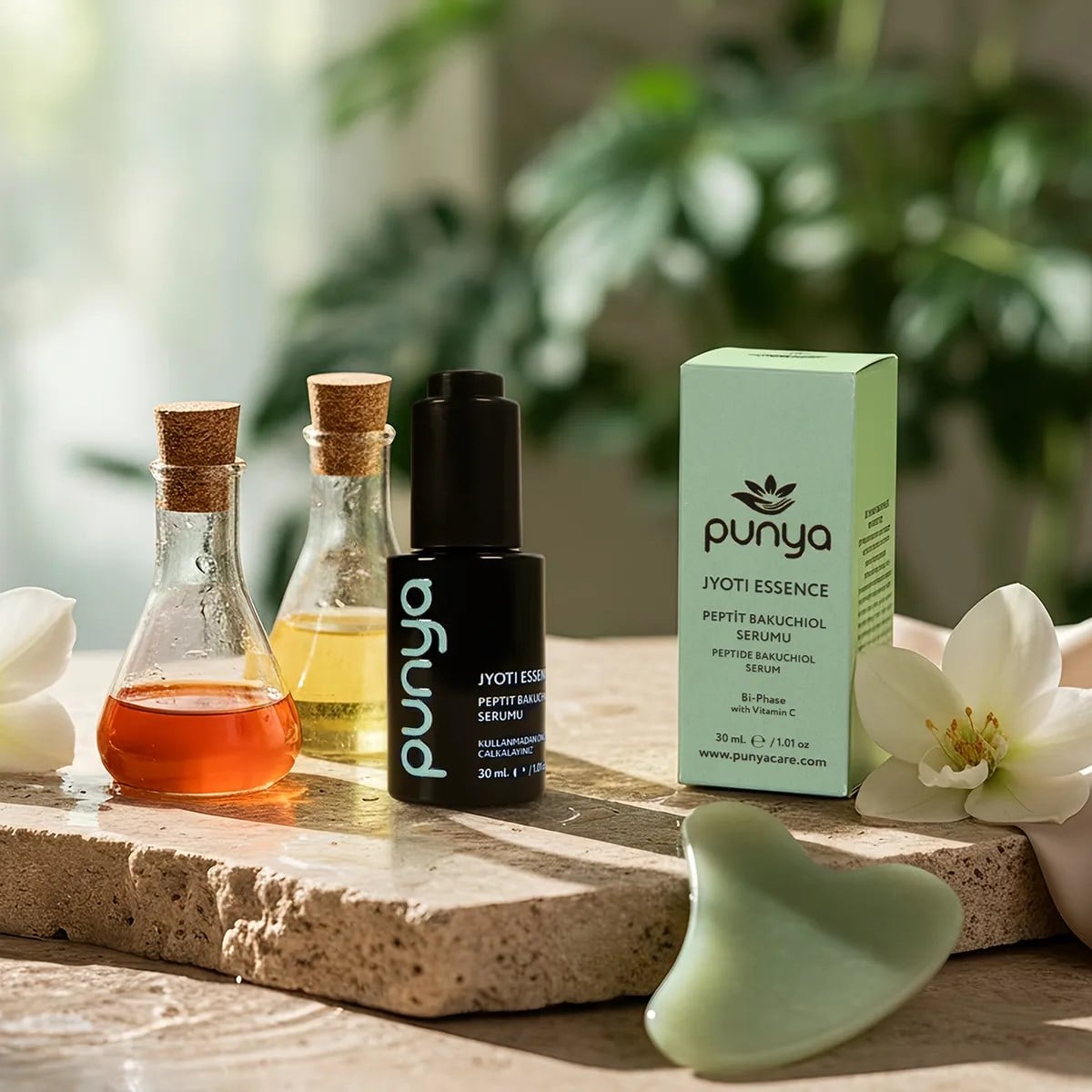 Punya Jyoti Essence Peptit & Bakuchiol Yenileyici Serum