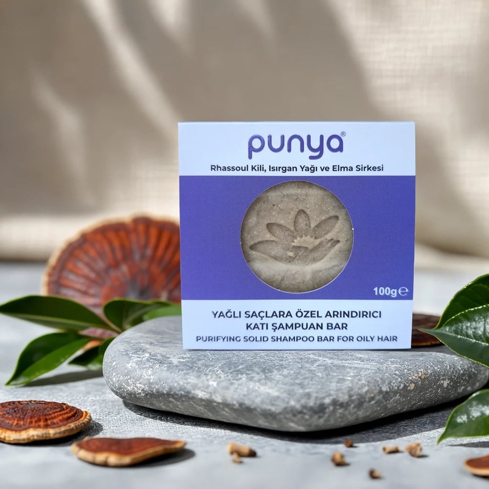 Punya Yağlı Saçlara Özel Arındırıcı Katı Şampuan