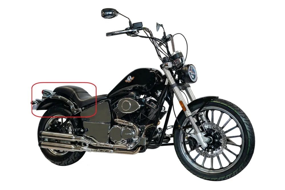 REGAL RAPTOR DAYTONA 250 V ARKA ÇAMURLUK SİYAH