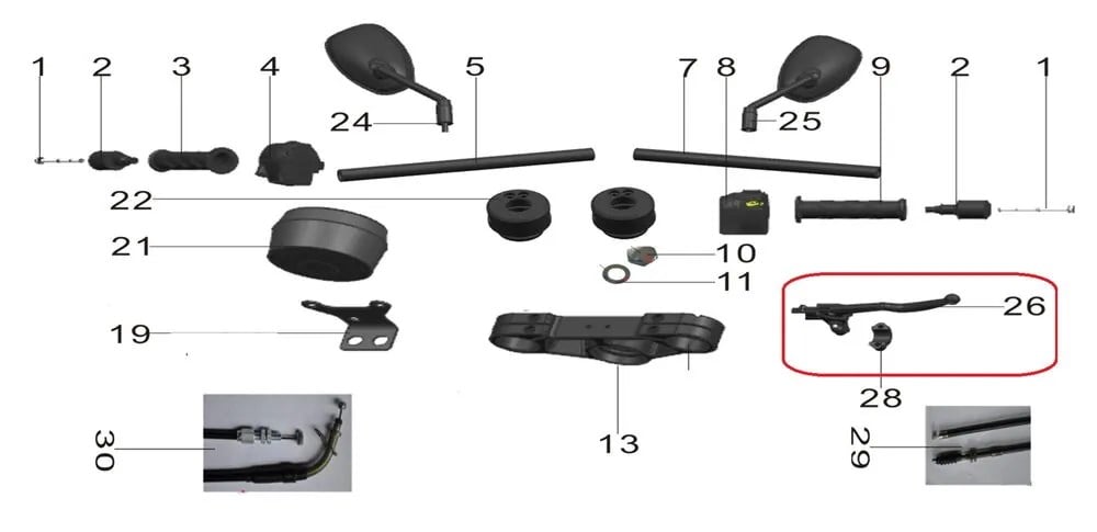REGAL RAPTOR PİLDER 125 DEBRİYAJ KÜTÜĞÜ KOMPLE