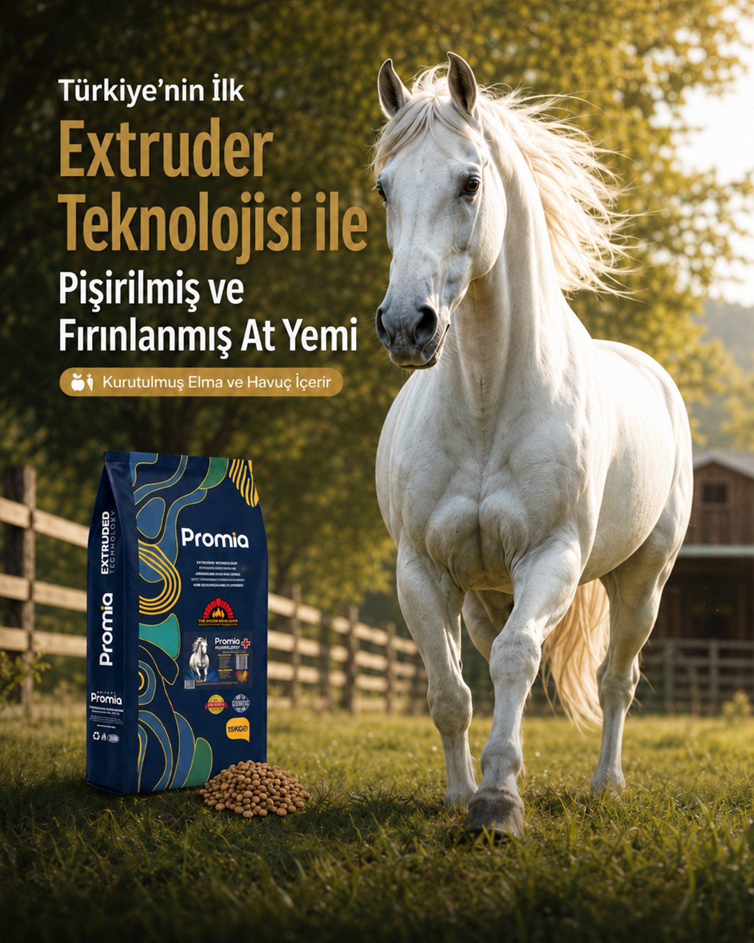 Equine Elite+ Yetişkin Atlar İçin Extrude Yem 15 KG