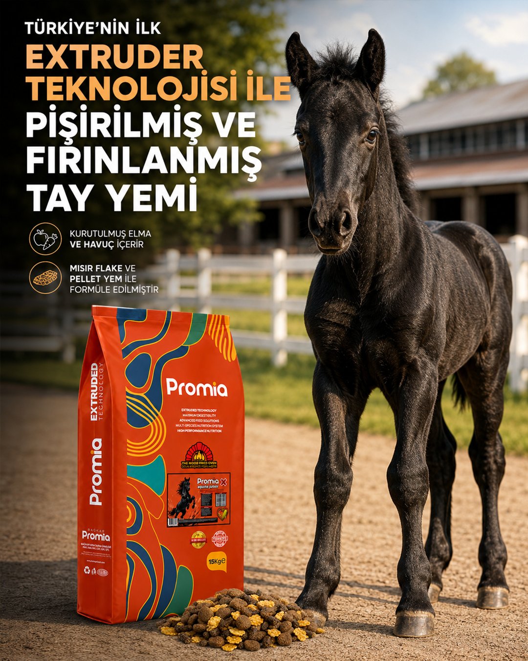Equine Junior X Taylar İçin Mix Büyütme Yemi 15 KG