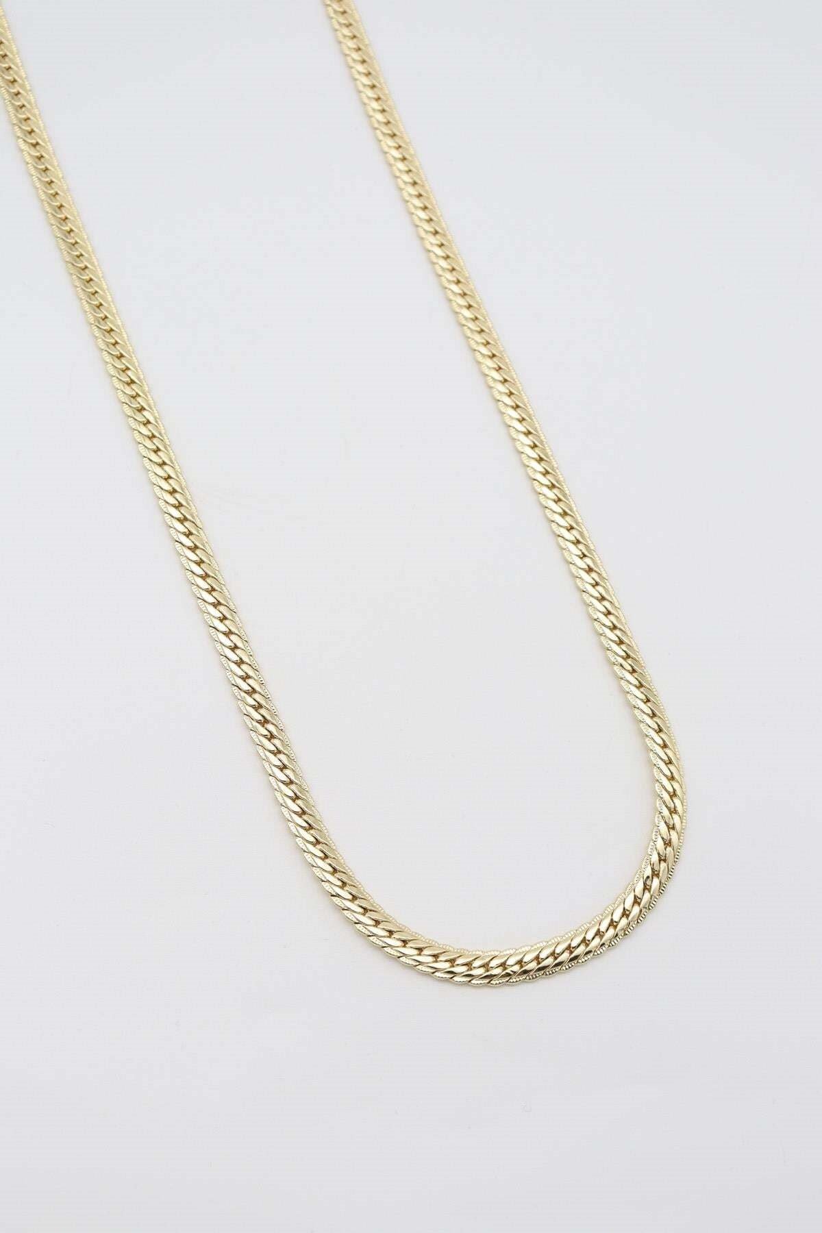 Vip Gold Halat Kolye